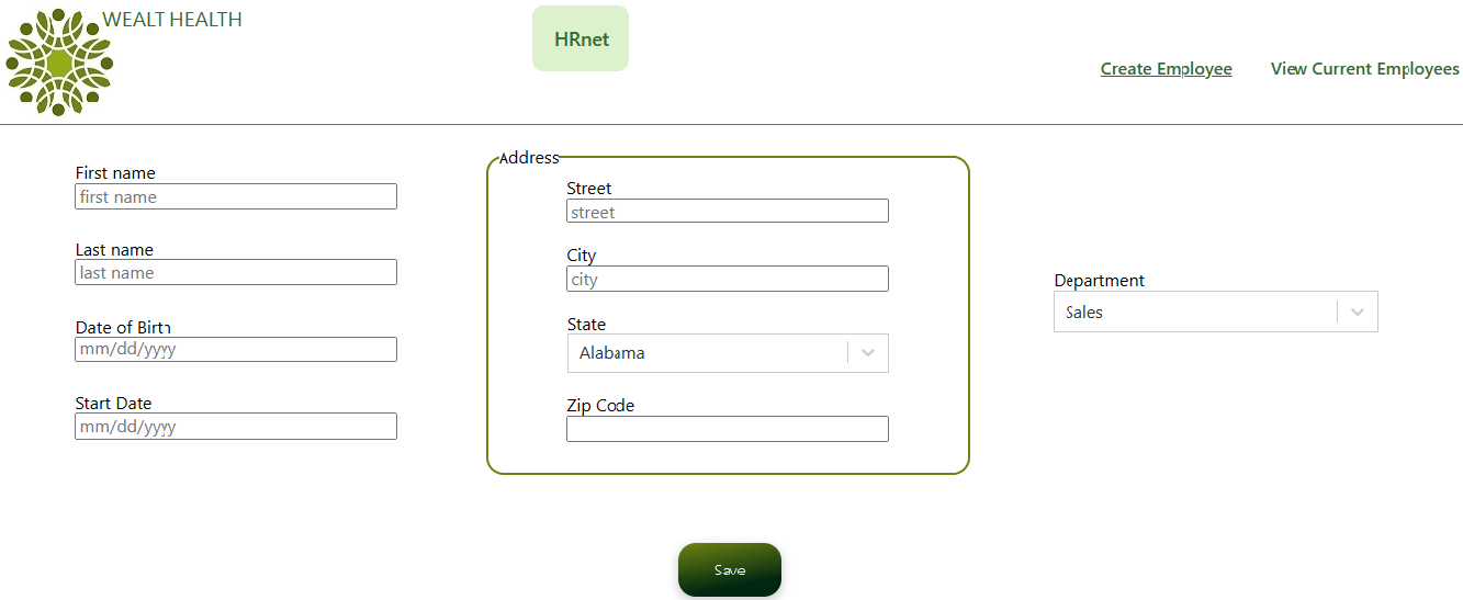 Projet 14 - OPENCLASSROOMS.